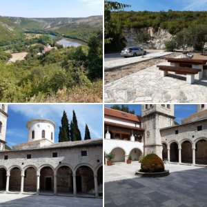 Kroatien 2020 Teil 11-4: Nationalpark Krka - Krka-Kloster bei Kistanje