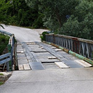 Dalmatien>Alte Brücke über die Cetina