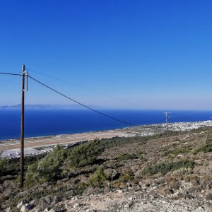 Flughafen,  in Hintergrund Türkei